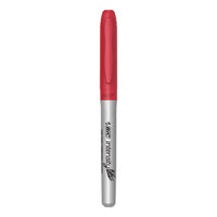Intensity Permanent Marker, Fine Bullet Tip, Rambunctious Red, Dozen