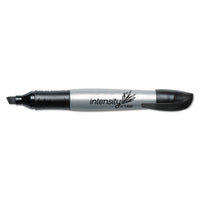 Intensity Chisel Tip Permanent Marker, Broad, Tuxedo Black, Dozen