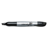 Intensity Chisel Tip Permanent Marker, Broad, Tuxedo Black, Dozen