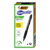 Gel-ocity Retractable Gel Pen, 0.7 Mm, Black Ink, Translucent Black Barrel, Dozen