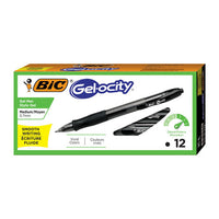 Gel-ocity Retractable Gel Pen Value Pack, Medium 0.7 Mm, Black Ink-barrel, 24-pack