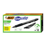 Gel-ocity Retractable Gel Pen Value Pack, Medium 0.7 Mm, Black Ink-barrel, 24-pack
