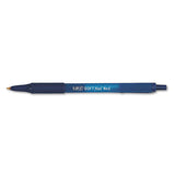 Soft Feel Retractable Ballpoint Pen Value Pack, Medium 1mm, Black Ink-barrel, 36-pack