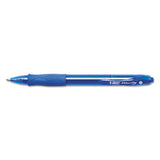 Velocity Atlantis Bold Retractable Ballpoint Pen Value Pack, 1.6mm, Blue Ink & Barrel, 36-pack