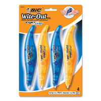 Wite-out Brand Exact Liner Correction Tape, Non-refillable, 1-5" X 236", 4-pack
