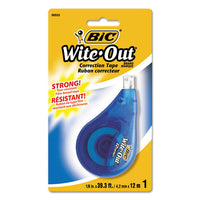 Wite-out Ez Correct Correction Tape, Non-refillable, 1-6" X 472"