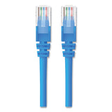 Cat6 Utp Computer Patch Cable, Rj45 Connectors, 2 Ft, Blue