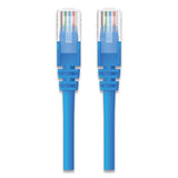 Cat6 Utp Computer Patch Cable, Rj45 Connectors, 7 Ft, Blue