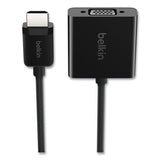 Hdmi To Vga Adapter With Micro-usb Power, 9.8", Black