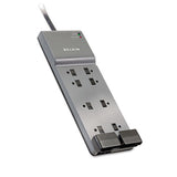 Home-office Surge Protector, 8 Outlets, 8 Ft Cord, 2500 Joules, Black