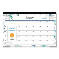 Lindley Desk Pad, 17 X 11, Clear Corners, 2021