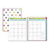 Teacher Dots Academic Year Cyo Weekly-monthly Planner, 11 X 8.5, Assorted, 2021-2022