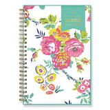 Day Designer Cyo Weekly-monthly Planner, 8 X 5, White-floral, 2021