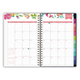 Day Designer Cyo Weekly-monthly Planner, 8 X 5, Navy-floral, 2021