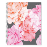 Joselyn Weekly-monthly Wirebound Planner, 11 X 8.5, Light Pink-peach-black, 2021