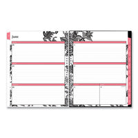 Academic Year Cyo Weekly-monthly Planner, 11 X 8.5, Black-white, 2021-2022