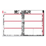 Academic Year Cyo Weekly-monthly Planner, 11 X 8.5, Black-white, 2021-2022