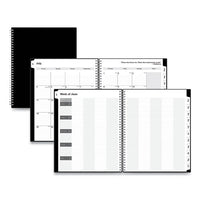 Teacher Academic Year Weekly-monthly Lesson Planner, 11 X 8.5, Black, 2021-2022