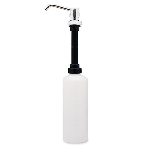 Contura Counter-mounted Soap Dispenser, 34 Oz, 3.31 X 3.31 X 4.5, Stainless Steel