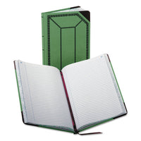 Record-account Book, Record Rule, Green-red, 300 Pages, 12 1-2 X 7 5-8