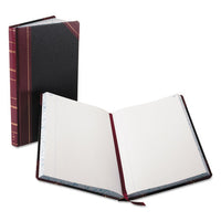 Record-account Book, Black-red Cover, 300 Pages, 14 1-8 X 8 5-8