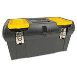 Series 2000 Toolbox W-tray, Two Lid Compartments