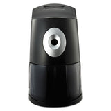 Electric Pencil Sharpener, Ac-powered, 2.75" X 7.5" X 5.5", Black