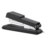 B8 Powercrown Flat Clinch Premium Stapler, 40-sheet Capacity, Black