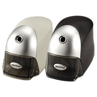 Quietsharp Executive Electric Pencil Sharpener, Ac-powered, 4" X 7.5" X 5", Gray