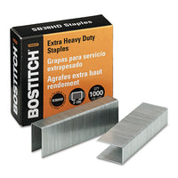 Heavy-duty Premium Staples, 0.5" Leg, 0.5" Crown, Steel, 1,000-box