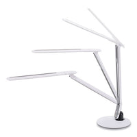 Color Changing Led Desk Lamp With Rgb Arm, 18.12"h, White