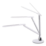 Color Changing Led Desk Lamp With Rgb Arm, 18.12"h, White