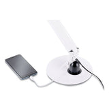 Color Changing Led Desk Lamp With Rgb Arm, 18.12"h, White