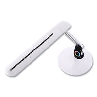 Color Changing Led Desk Lamp With Rgb Arm, 18.12"h, White