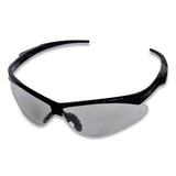 Anser Optical Safety Glasses, Anti-scratch, Clear Lens, Black Frame