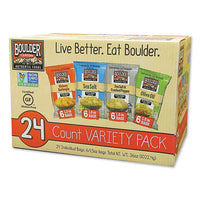 Chips Variety Pack, Hickory Barbeque, Sea Salt, Sea Salt And Cracked Pepper, Olive Oil, 1.5 Oz, 12-carton