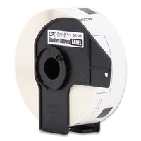 Die-cut Address Labels, 1.1 X 3.5, White, 400-roll, 3 Rolls-pack