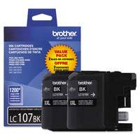 Lc1072pks Innobella Super High-yield Ink, 1200 Page-yield, Black, 2-pk