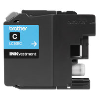 Lc10ec Inkvestment Super High-yield Ink, 1200 Page-yield, Cyan