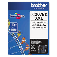 Lc207bk Innobella Super High-yield Ink, 1200 Page-yield, Black
