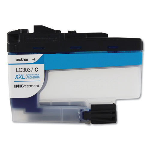 Lc3037c Inkvestment Super High-yield Ink, 1500 Page-yield, Cyan