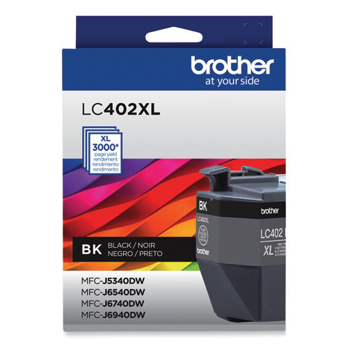 Lc402xlbks High-yield Ink, 3,000 Page-yield, Black