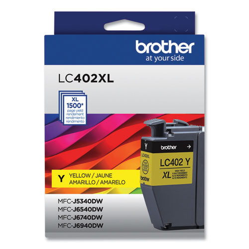 Lc402xlys High-yield Ink, 1,500 Page-yield, Yellow