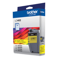 Lc402ys Ink, 550 Page-yield, Yellow