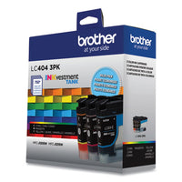 Lc4043pk Inkvestment Ink, 750 Page-yield, Cyan-magenta-yellow, 3-pack