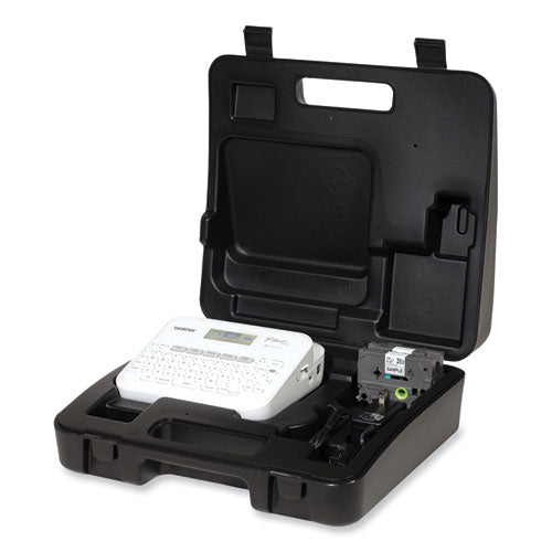 P-touch Pt-d410 Advanced Connected Label Maker With Storage Case, 20 Mm-s, 6 X 14.2 X 13.3