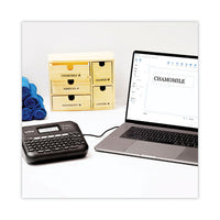 P-touch Business Expert Connected Label Maker, With 1 Roll Sample Tape, 30 Mm-s Print Speed, 7.4 X 7 X 2.8