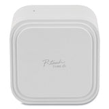 Pt-p910bt P-touch Cube Xp Label Maker, 20 Mm-s Print Speed, 3.7 X 5.4 X 5.4