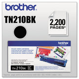 Tn210bk Toner, 2200 Page-yield, Black