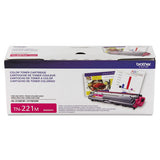 Tn221bk Toner, 2500 Page-yield, Black